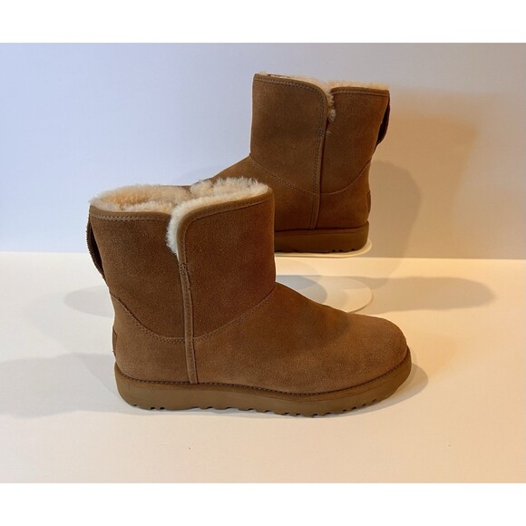 Ugg Cory II Genuine Shearling Lined Boot Women's Size 6 Chestnut S/N: 1125792 - Picture 1 of 13
